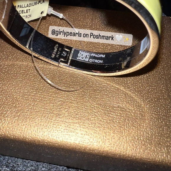 Hermès Clic H Bracelet Jaune Citron PM NEW - Picture 8 of 17